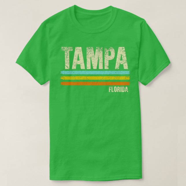 Camiseta Tampa Florida Retro (Frente do Design)