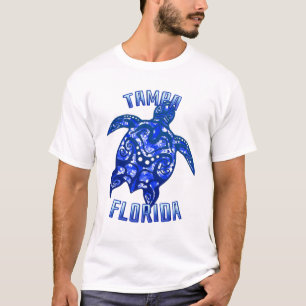 Camiseta Tampa Florida Vacation Tribal Turtle