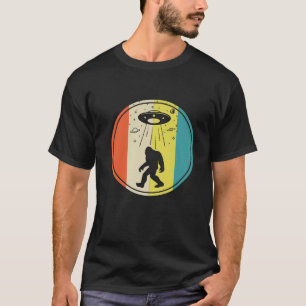 Camiseta Tampa OVNI da Alienígena de Sasquatch Bigfoot Retr