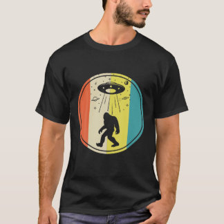 Camiseta Tampa OVNI da Alienígena de Sasquatch Bigfoot Retr