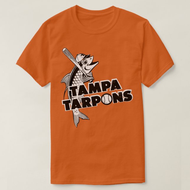 Camiseta Tampa Tarpons Vintage Design (Frente do Design)