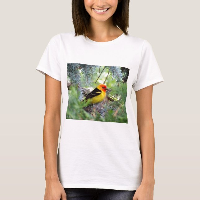 Camiseta Tanager ocidental (Frente)