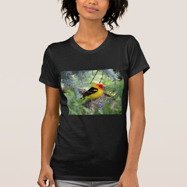 Camiseta Tanager ocidental (Frente)