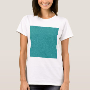 Camiseta Tanager Turquesa e Azul Verde Repetir Padrão