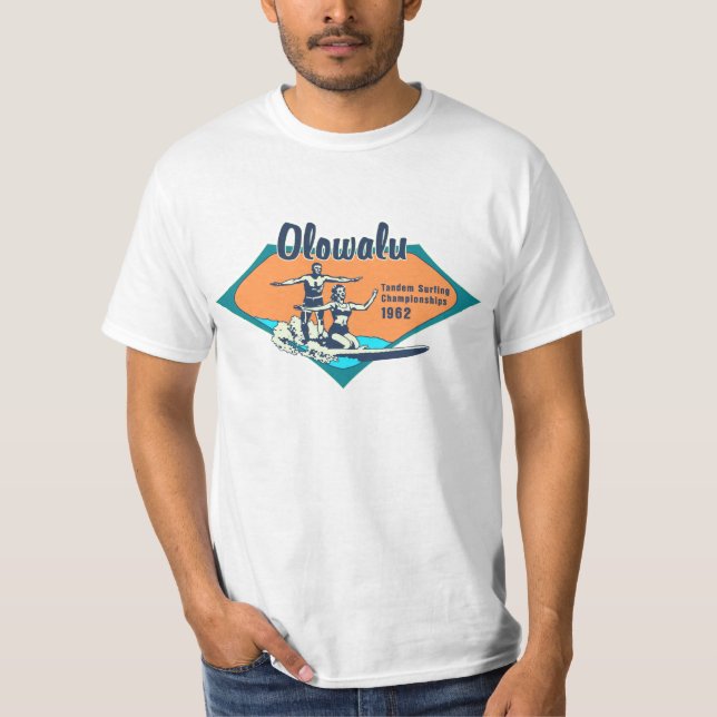 Camiseta Tandem Surfing - Caras havaianas (Frente)