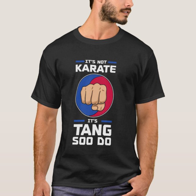 Camiseta Tang Soo Do Instructor Martial Artist Korean Karat (Frente)