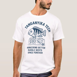 Camiseta Tanganyika Tech - Shell Dweller Blueprint Parody L