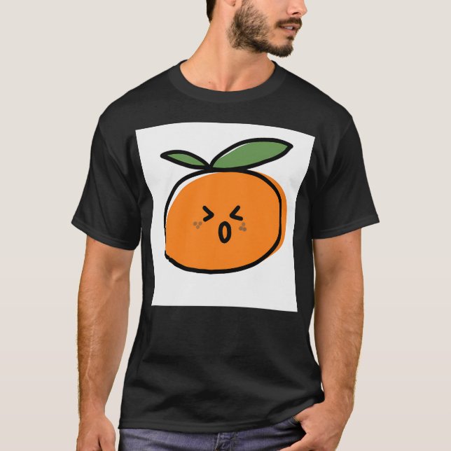 Camiseta Tangerina Ansiosa (Frente)
