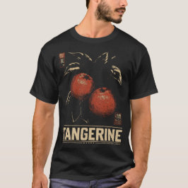 Camiseta Tangerina de Citrus Harvest Vintage Design