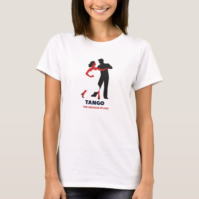 Camiseta Tango: A Língua do Amor (Frente)