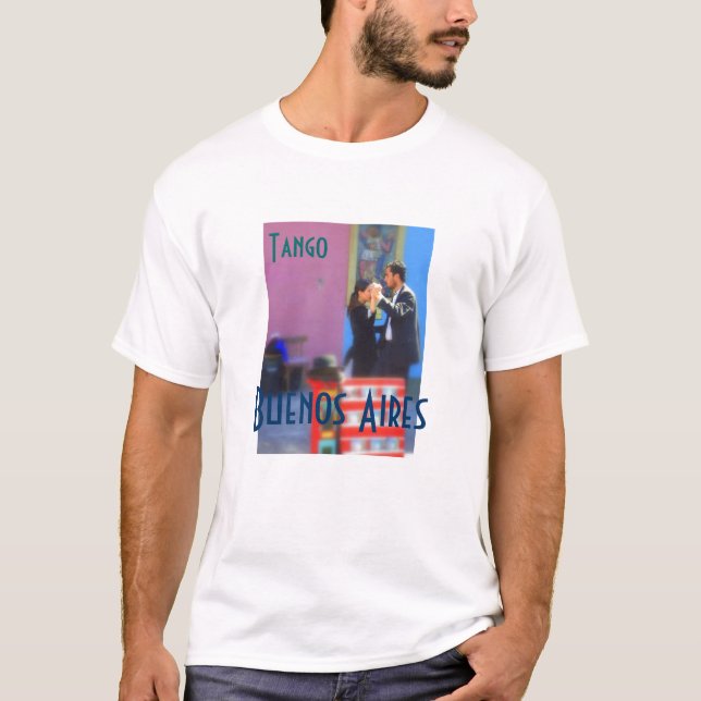 Camiseta Tango   Buenos Aires, (Frente)