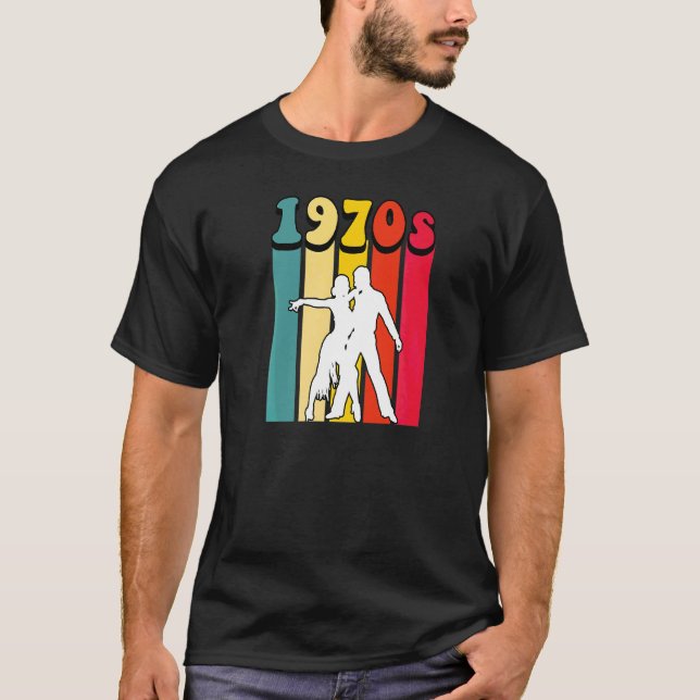 Camiseta Tango Dançando Em Tango Nos Anos 70 (Frente)