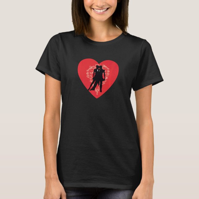 Camiseta Tango Dancers Couple Argentine Ballroom Dance Danc (Frente)