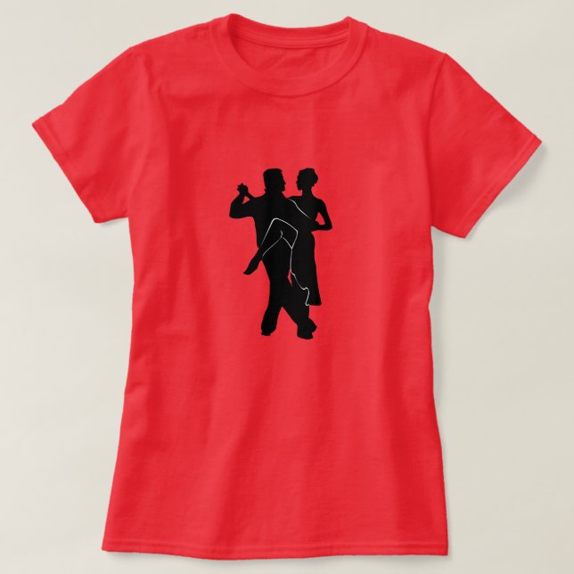 Camiseta Tango Dancers T-Shirt (Frente do Design)