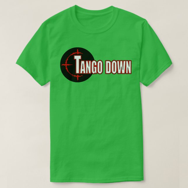 Camiseta Tango Down (Frente do Design)