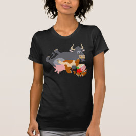 Camiseta Tango! T-shirt feminina (touro e vaca)