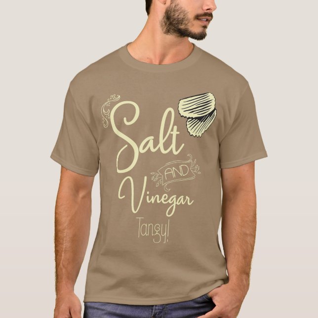 Camiseta Tangy Salt e Vinegar Potato Chip Lover (Frente)