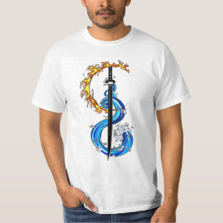 Camiseta Tanjiro kamado lança espada