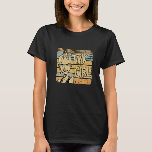 Camiseta Tank Gilr Retro Vintage (Frente)