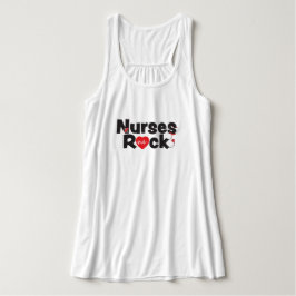 Camiseta Tank Nurses Rock