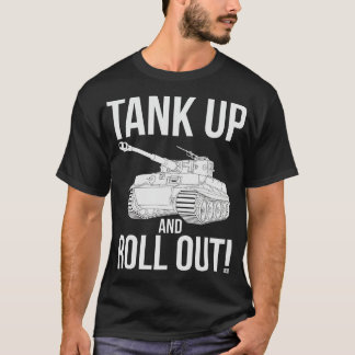 Camiseta Tank up and roll Pz 6 Tiger