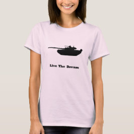 Camiseta Tank Vive O Sonho
