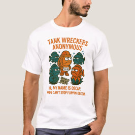 Camiseta Tank Wreckers Anonymous - Engraçado Oscar Cichlid