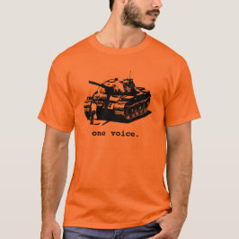 Camiseta Tankman - preto e branco