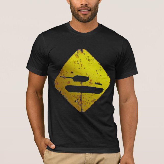Camiseta tanks crossing - yellow (Frente)
