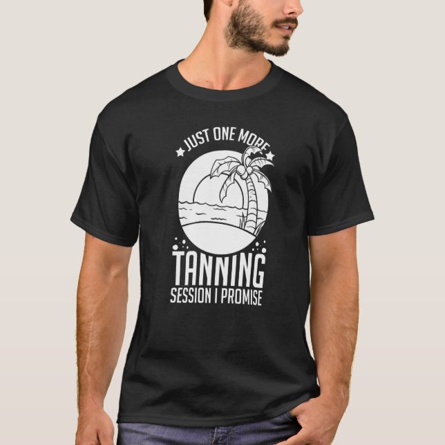 Camiseta Tanning Bed Tan Spray Salon Cita Dentro Do Sol Bat (Frente)