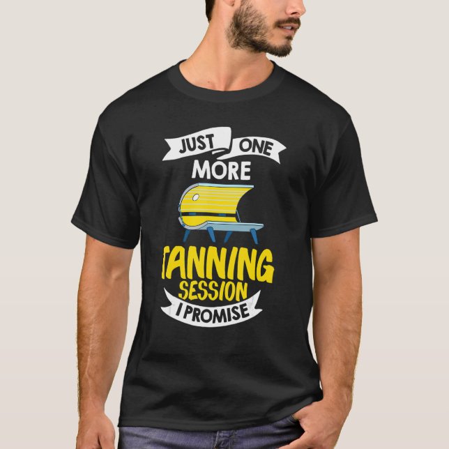 Camiseta Tanning Bed Tan Spray Salon Cita Dentro Do Sol Bat (Frente)