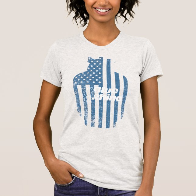 Camiseta Tanque "American Flag" Blue Rhino (Frente)