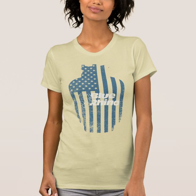 Camiseta Tanque "American Flag" Blue Rhino (Frente)