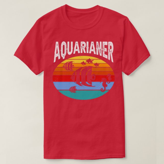 Camiseta Tanque Aquarista De Peixes De Presente (Frente do Design)