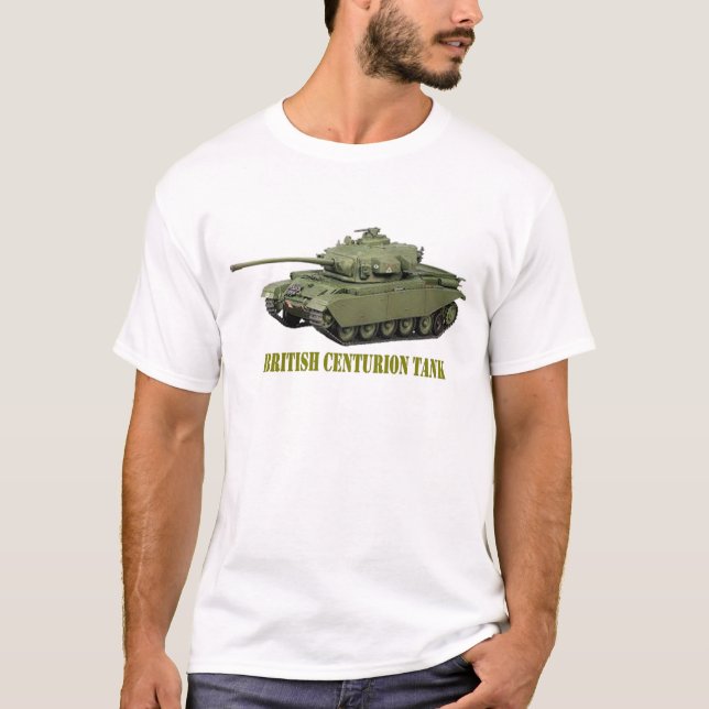 CAMISETA TANQUE BRITÂNICO DO CENTURION (Frente)