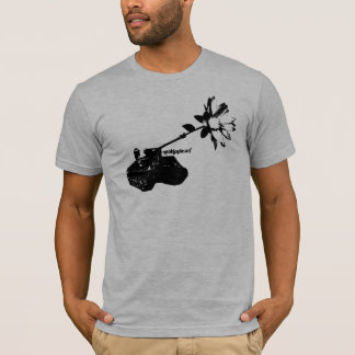 Camiseta tanque com arte da rua da flor por no_0ne