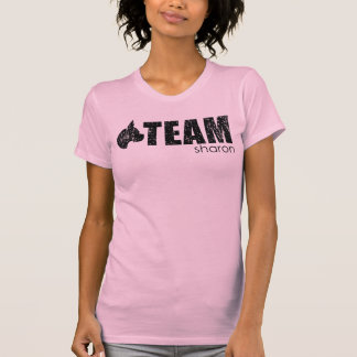 Camiseta Tanque cor-de-rosa de Sharon da equipe