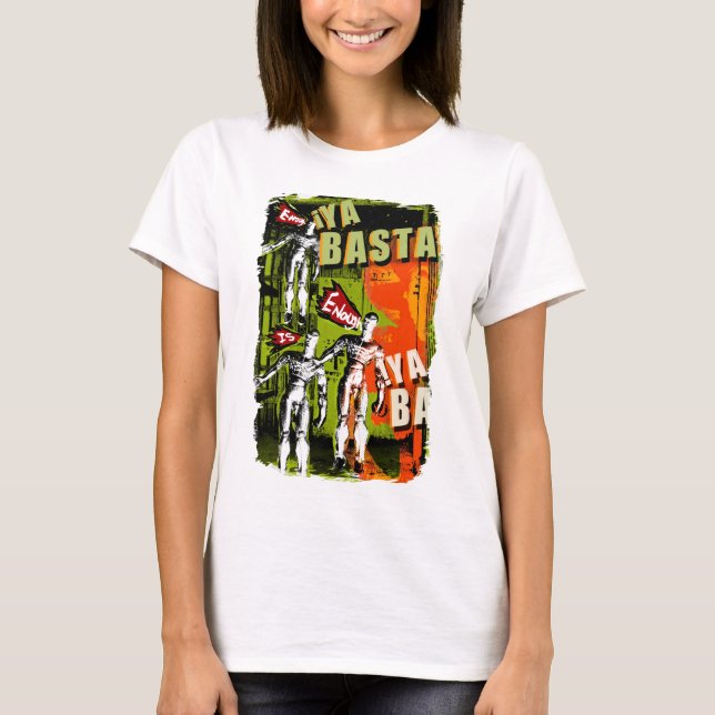 Camiseta Tanque da boneca de Ya Basta (Frente)