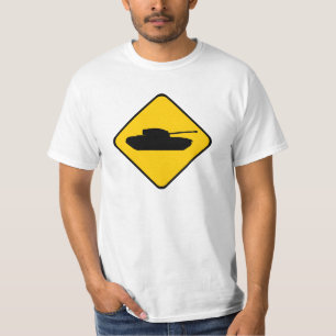 Camiseta Tanque de advertência!