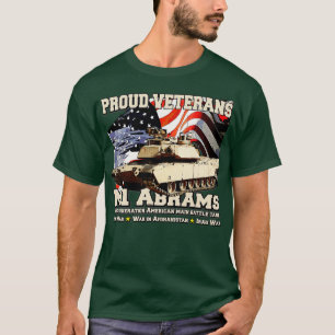 Camiseta Tanque de Batalha Principal M1 Abrams