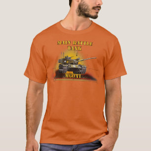 Camiseta Tanque de Batalha Principal M60A1 w Fogo Face Dire