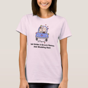 Camiseta Tanque de Espaguete Personalizável do recem casado