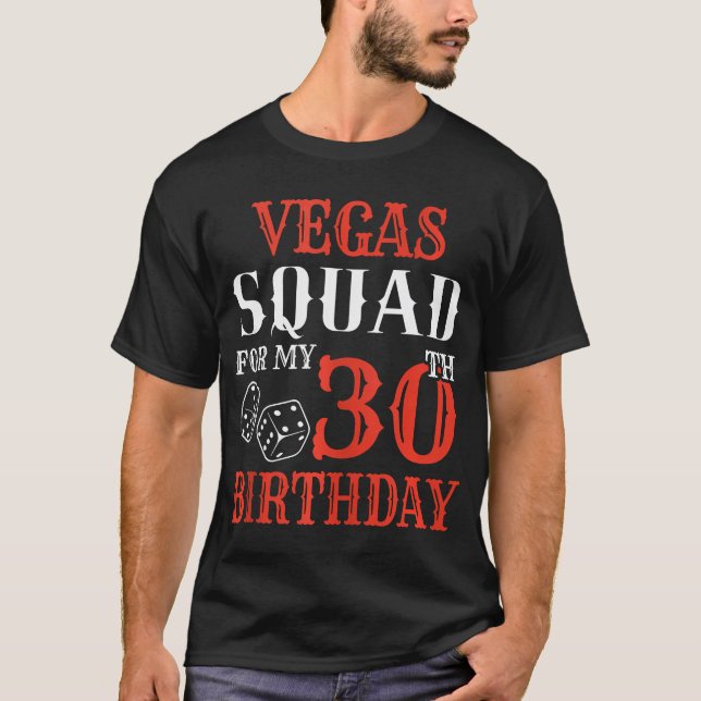 Camiseta Tanque de Esquadrão de Aniversário de Las Vegas (Frente)