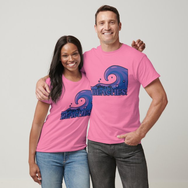 Camiseta Tanque de Onda Funny Beach (Unissex)