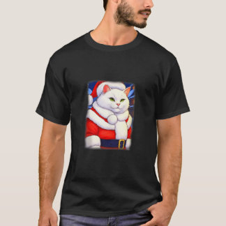 Camiseta Tanque de papais noeis de Gato de Gato Bonito - Pa