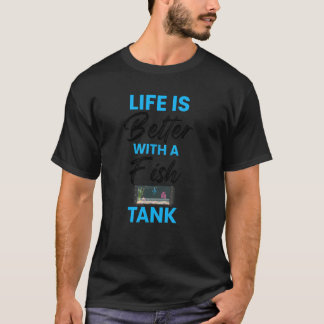 Camiseta Tanque de Peixe Legal de Aquário de Saltwater