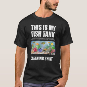 Camiseta Tanque De Peixes De Aquário Este É O Meu Tanque De