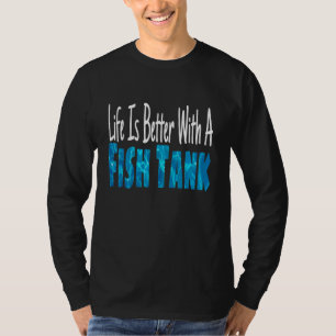 Camiseta Tanque De Peixes De Aquário Para Aquarista De Peix