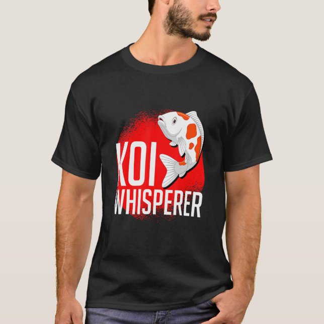 Camiseta Tanque de Peixes O Ouvinte de Koi 1 (Frente)