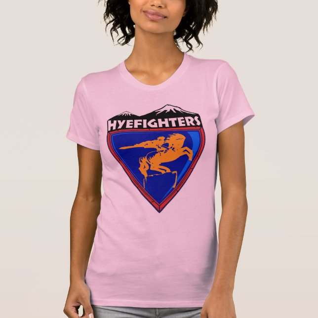 Camiseta Tanque do HyeFighters das mulheres (Frente)